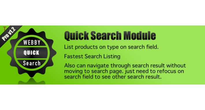 Webby Quick Search v1.3