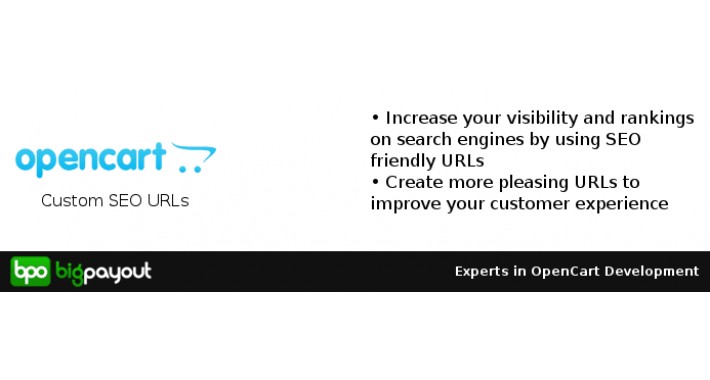 Custom URL Aliases (Friendly SEO URLs / OC 2.x Support)