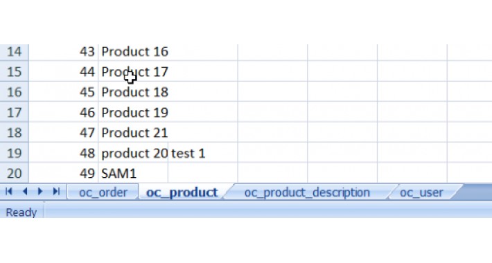 Export for Excel Spreadsheets  .xls
