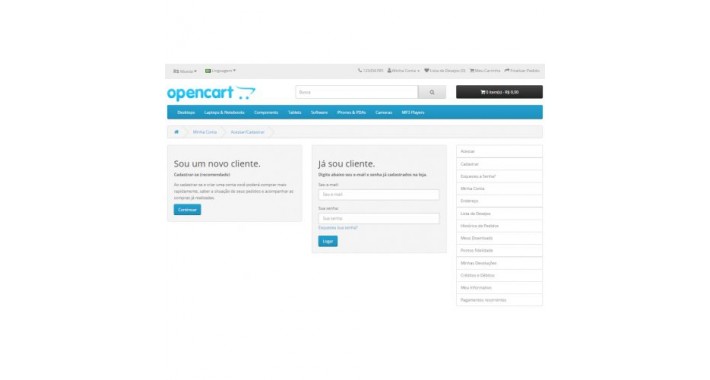 Tradução OpenCart 2.0.2.0 para Português do Brasil