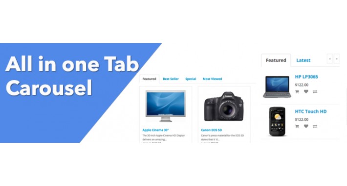 All In One Tab - Products Carousel