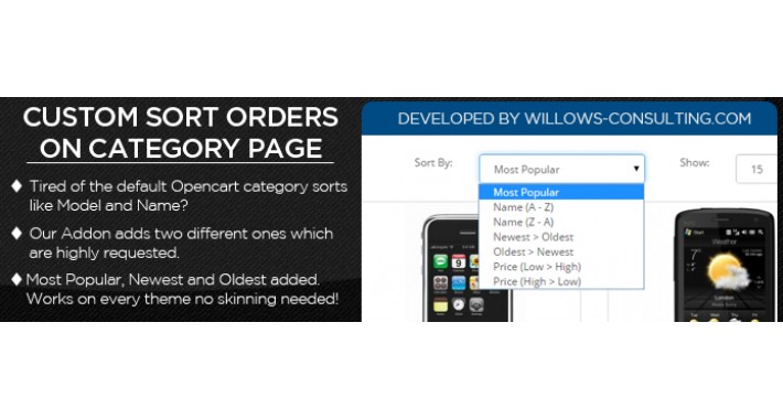 Custom Category Sort Orders