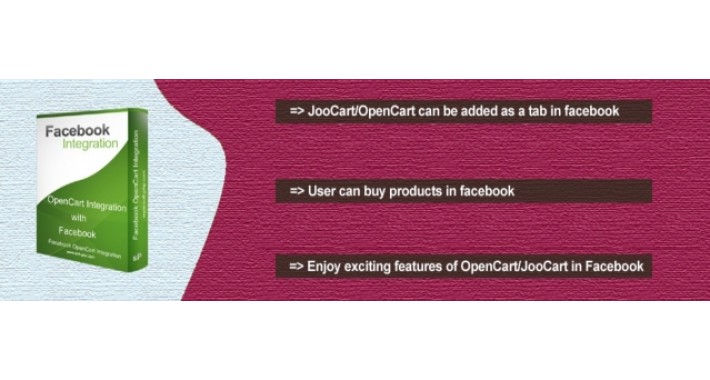 OpenCart Facebook Integration