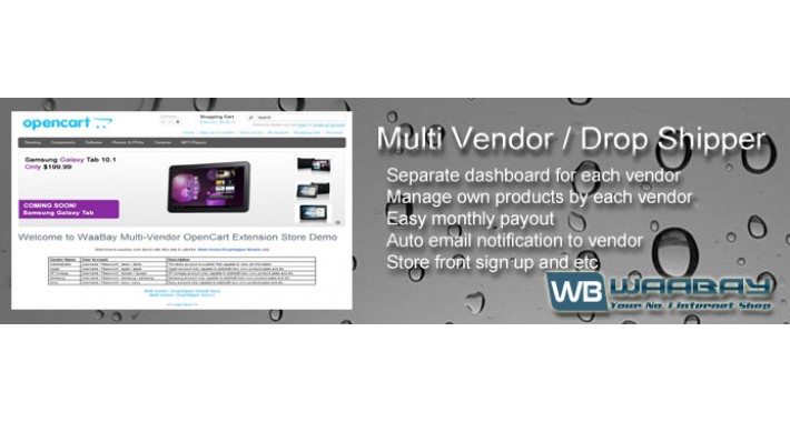 Multi Vendor / DropShipper (vQmod)