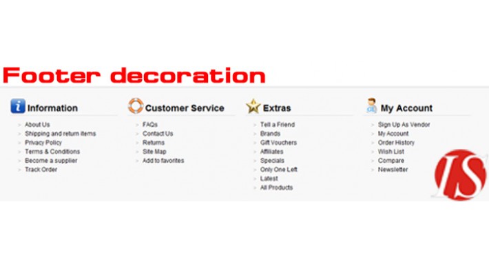 Footer decoration 1.5.x.x