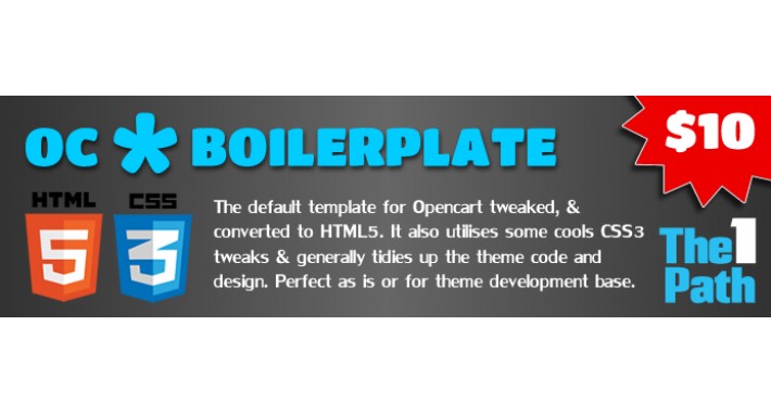 OC Boilerplate - HTML5/CSS3