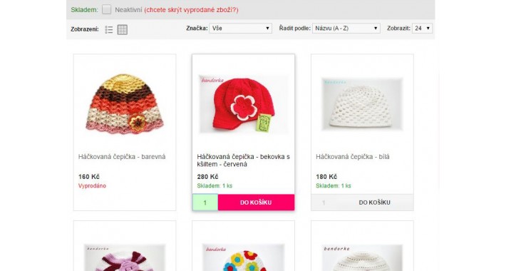 Products Quantity in Category
