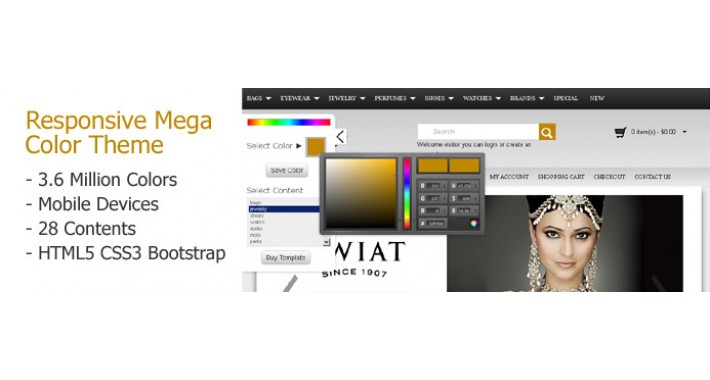 OpenCart 1.5 Theme oc000064