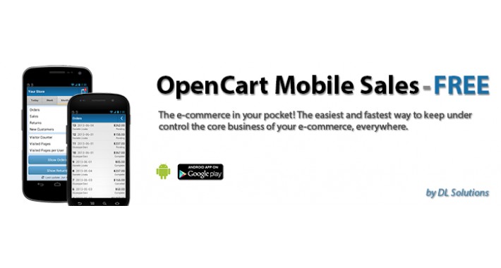OpenCart Mobile Sales - FREE