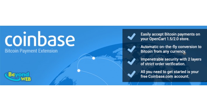 Opencart Coinbase Bitcoin Payment Gateway - 