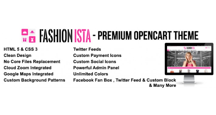 Fashionista - Premium Opencart Theme 1.5.6.4
