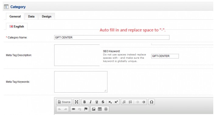 Auto Fill In Into Seo Keyword
