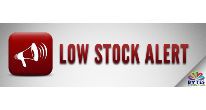Low Stock Alert - Individual Product Based Settings