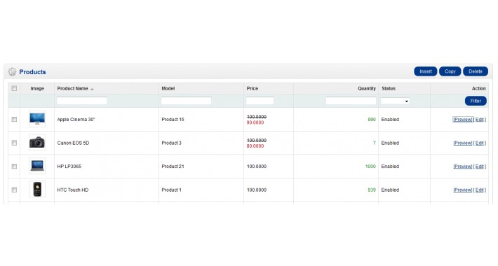 Products Admin preview link finally here