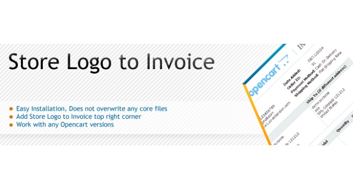 opencart logo to invoice vqmod