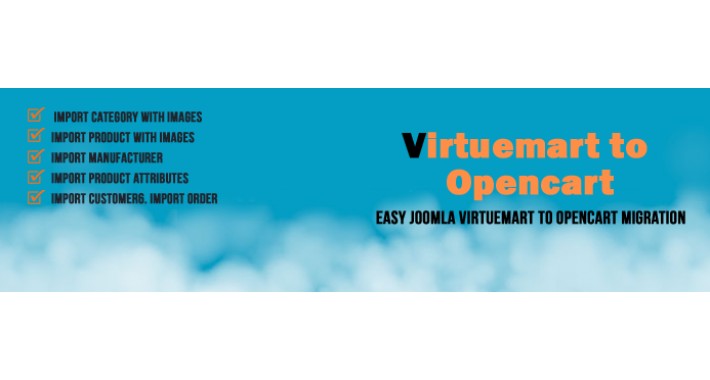 Easy joomla virtuemart to opencart migration