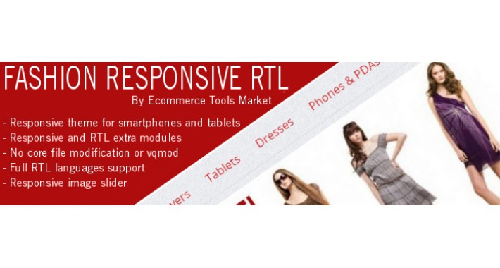 Fashion responsive & RTL
