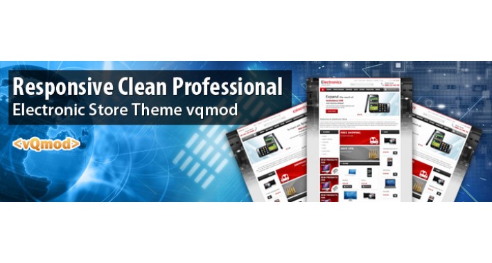 Electronic Store Responsive Theme