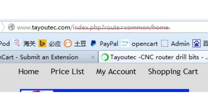 redirect common home