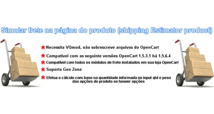 Shipping Estimator On Product Page (Simular Frete Produto)