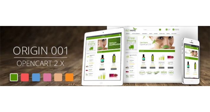 Atchworks - origin theme Opencart 2.x