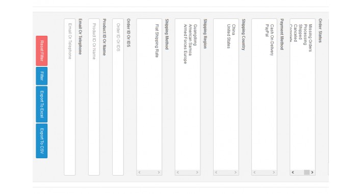 Advanced Export Orders To Excel Or CSV