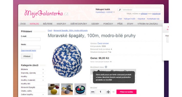 Product Detail - Discount Tooltip (VQMOD/XML)