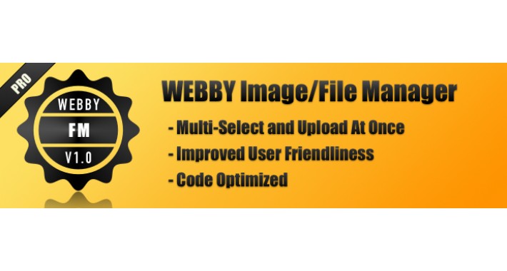 Bulk Image Upload | Advanced Image and File Manager Ver 2.1.0