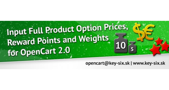 INPUT FULL PRODUCT OPTION PRICES, REWARD POINTS AND WEIGHTS