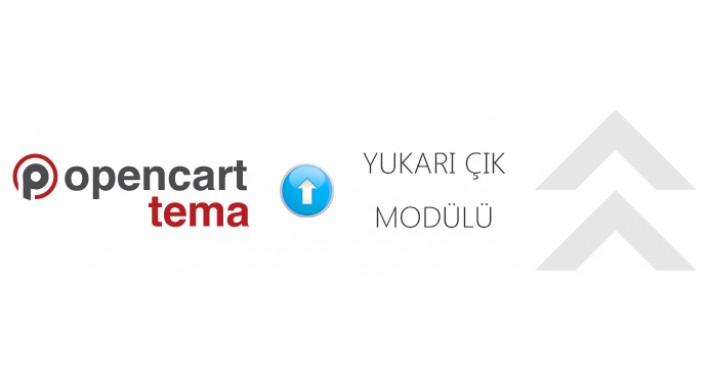 Opencart Yukarı Çık Sayfa Başına Dön Modülü
