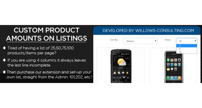 Custom Product Amounts On Listings