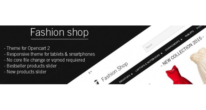 Fashion shop responsive