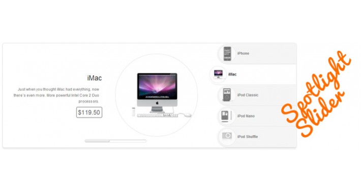 Spotlight Slider - Powerful Product Slideshow