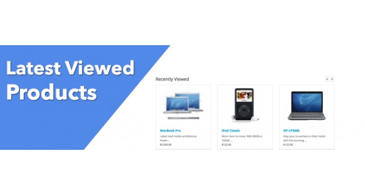 Recently Viewed Products - Carousel
