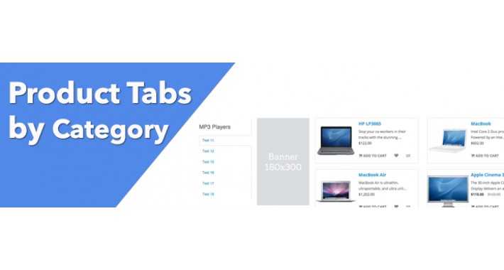 Product Tabs By Category 