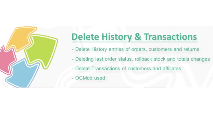 Delete History & Transactions