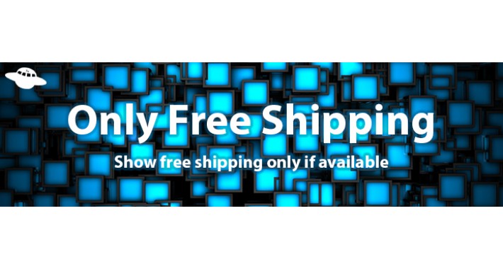 Show free shipping only if available