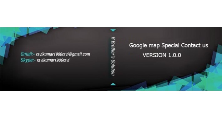 Special Google Map on Contact Us Page