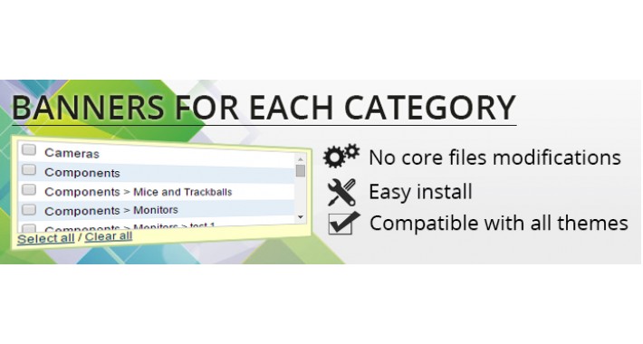 Opencart Banners For Each Category