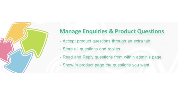 Manage Enquiries & Product Questions