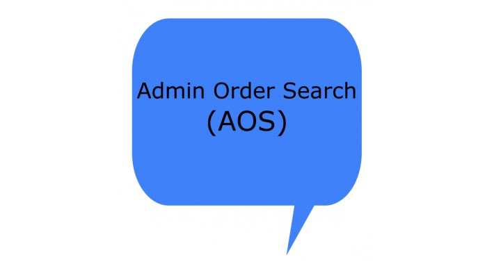 Admin Order Search