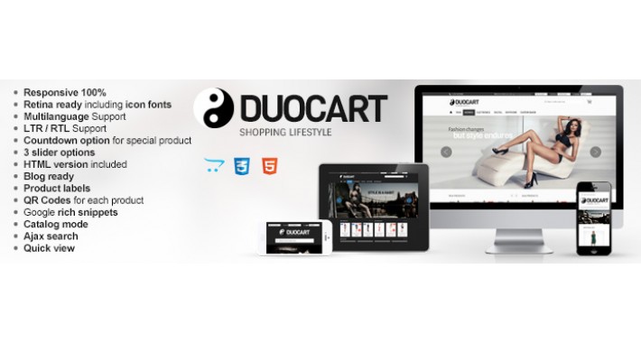 Duocart-Responsive Fashion Store theme