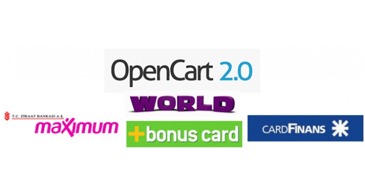 Opencart 2.0 Tüm Bankalar Sanal Pos Yazılımı