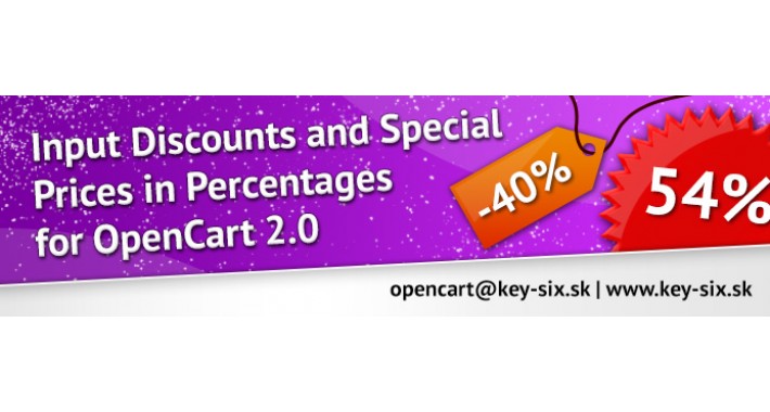 INPUT DISCOUNTS AND SPECIAL PRICES IN PERCENTAGES