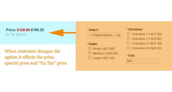 live price update with options 