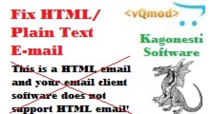 Fix HTML / Plain Text Email