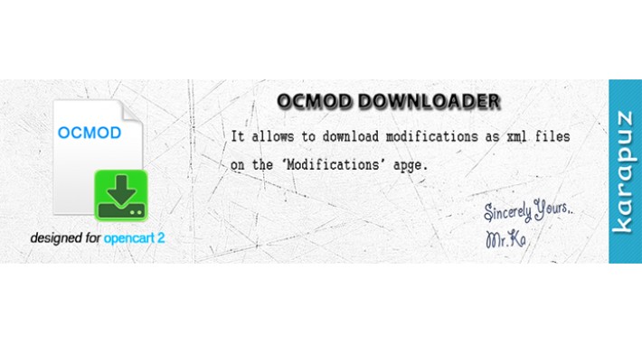 OCMOD Downloader (OC2, OC3)