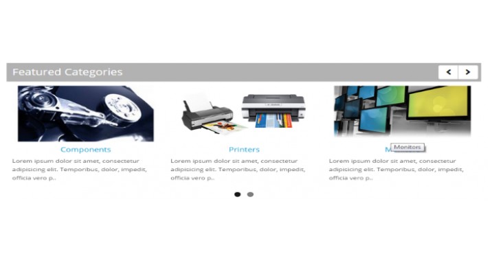 Featured Categories Carousel OC 2.x