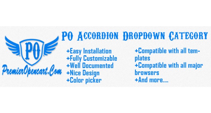 PO Accordion Dropdown Category