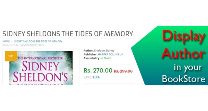 Add & Display Author Name 